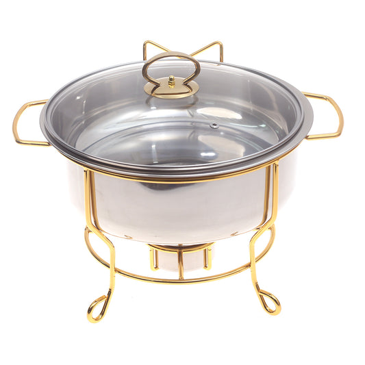 GSY-012 Chafing Dish 4 Ltr (G) – Stainless Steel Buffet Food Warmer