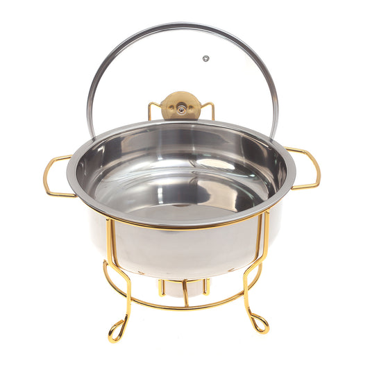 GSY-012 Chafing Dish 4 Ltr (G) – Stainless Steel Buffet Food Warmer