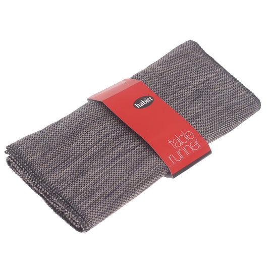 Purple Texture Woven Table Runner