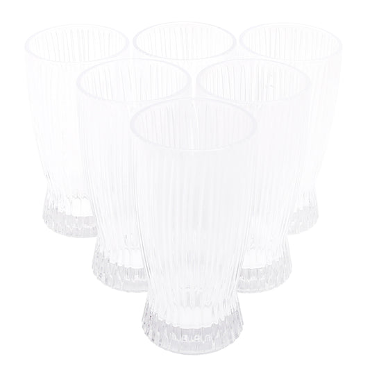 6PCS GLASS SET – 375ML