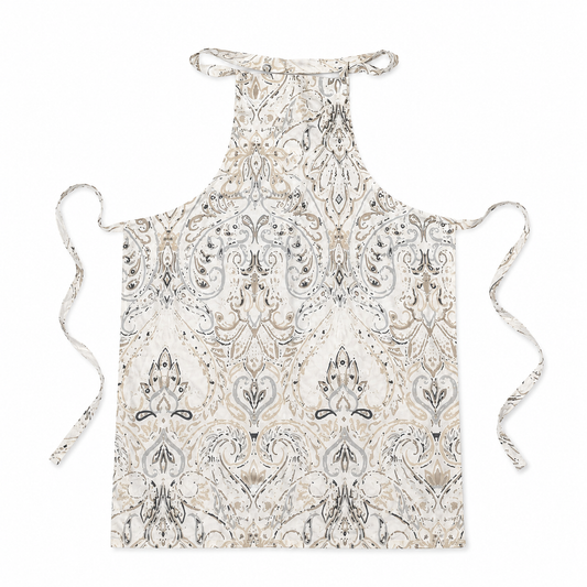Green Printed Kitchen Apron