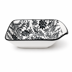 Porcelain Dish – Blue Leaves