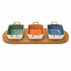 Dessert 4 Piece Set – 4.75" Dish