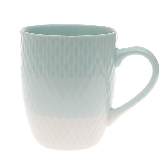 Ceramic Coffee Mug – Textured Green