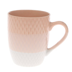 Ceramic Coffee Mug – Textured Orange
