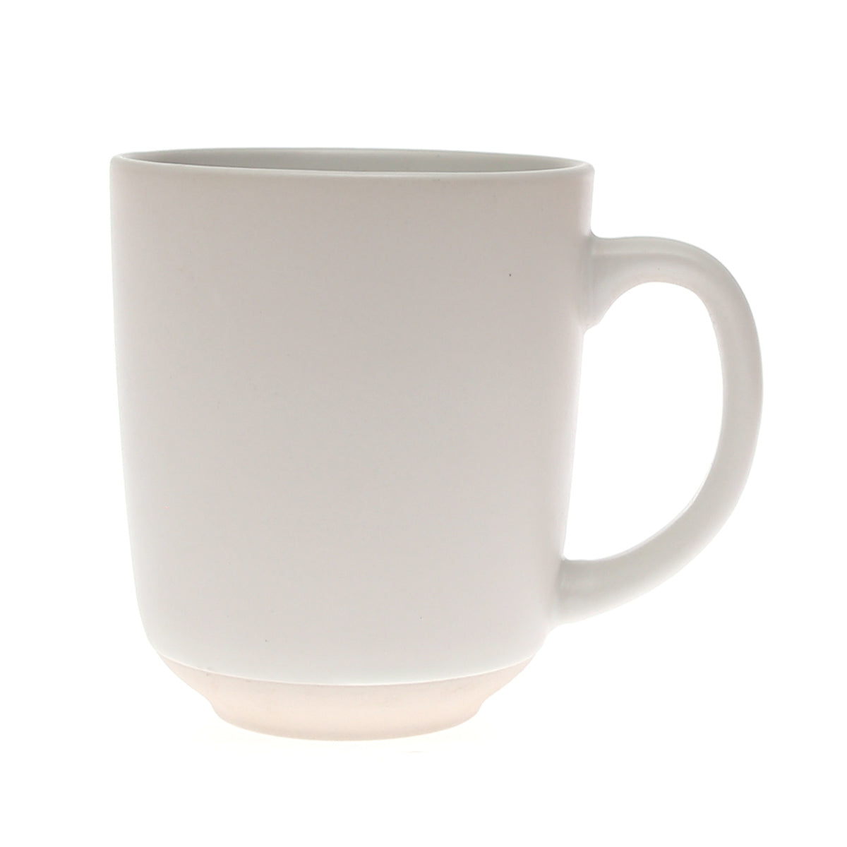 Ceramic Coffee Mug – Matte White (C442-1)