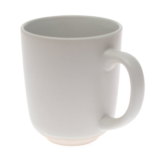 Ceramic Coffee Mug – Matte White (C442-1)