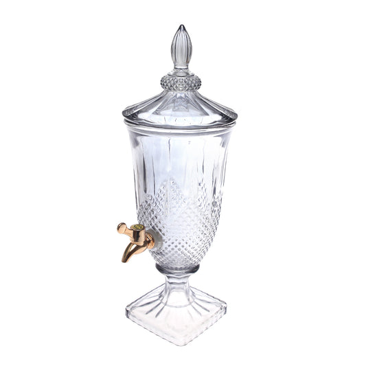 Elegant Grey Beverage Dispenser – 2L Capacity (XHG-037)