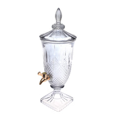 Elegant Grey Beverage Dispenser – 2L Capacity (XHG-037)