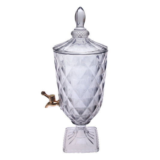 Stylish Grey Beverage Dispenser – 3L Capacity (XHG-038)