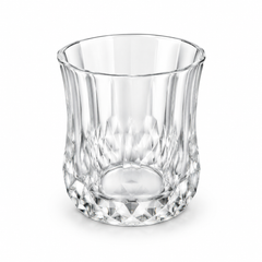 6Pcs Drinking Glass Set 300ml | Clear Textured Glassware Set