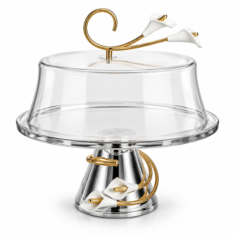 Cake Dish with Acrylic Lid