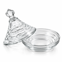 Glass Candy Dish with Lid