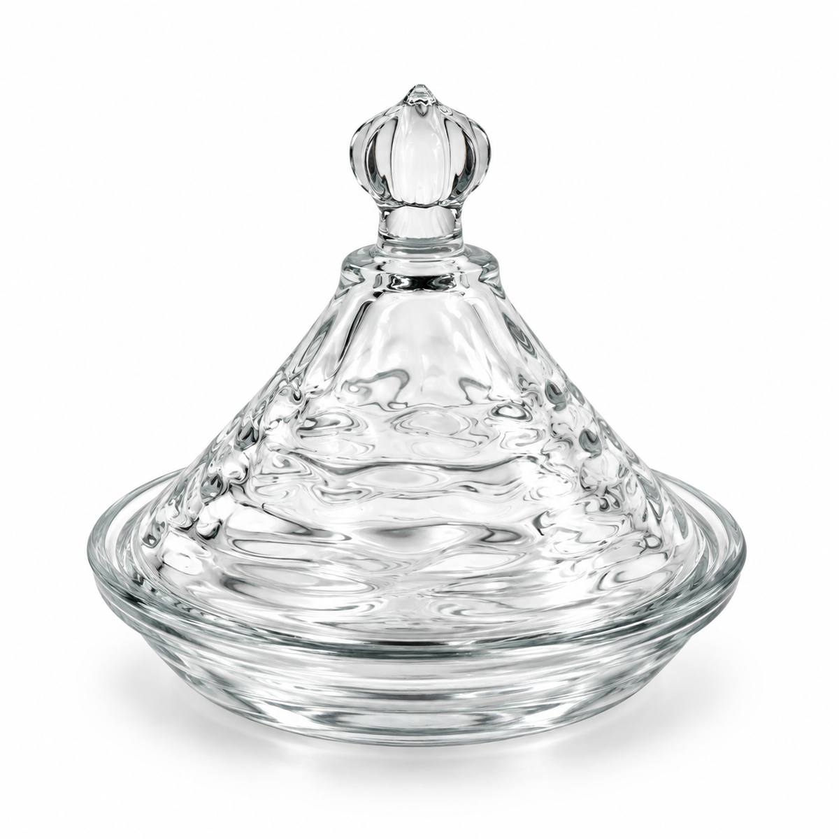 Glass Candy Dish with Lid