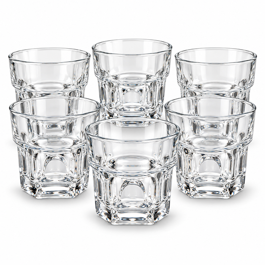 Tumbler Glass – Amber Colour 380ml
