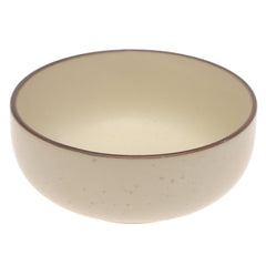 Beige Ceramic Bowl – 6 Inch Minimalist Serving & Décor Bowl