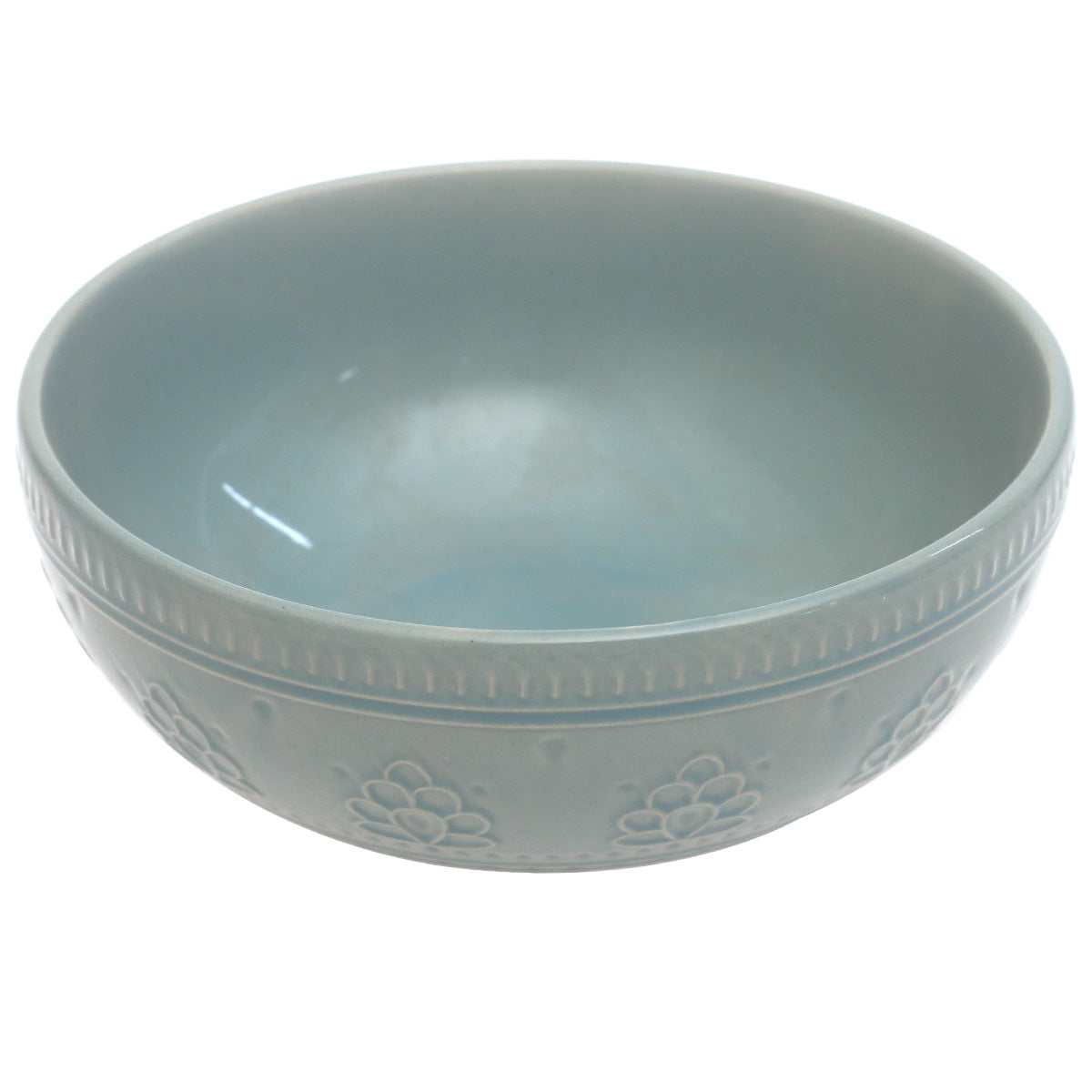 Green Ceramic Bowl – 6 Inch  Serving Bowl - Habitt