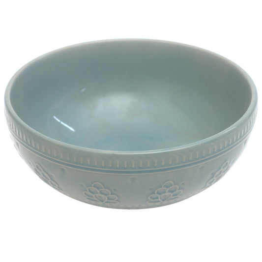 Green Ceramic Bowl – 6 Inch  Serving Bowl - Habitt