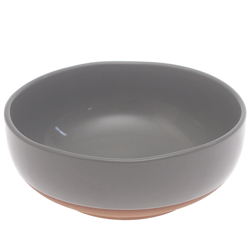 Grey Ceramic Bowl – 6 Inch Modern Serving & Décor Bowl - Habitt