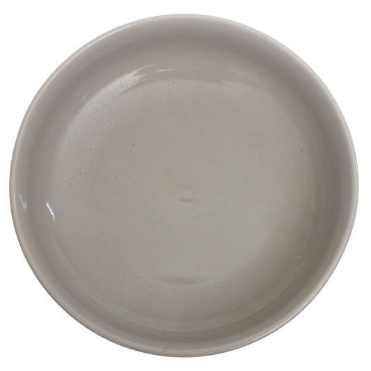 Grey Ceramic Serving Bowl 7.5 Inch – Modern Minimalist Soup & Pasta Bowl - Habitt