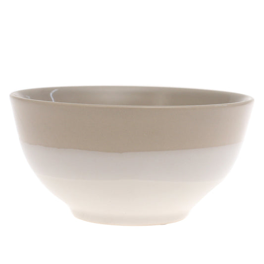 Multi-Tone Ceramic Bowl 4.5 Inch – Modern Glazed Snack & Dessert Bowl - Habitt