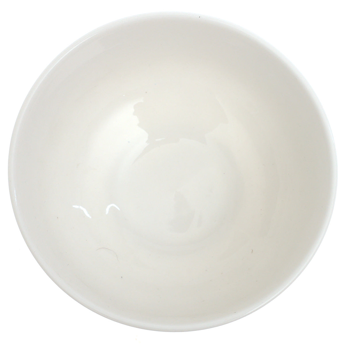 White Ceramic Bowl 5.5 Inch – Classic Minimalist Everyday Serving Bowl - Habitt