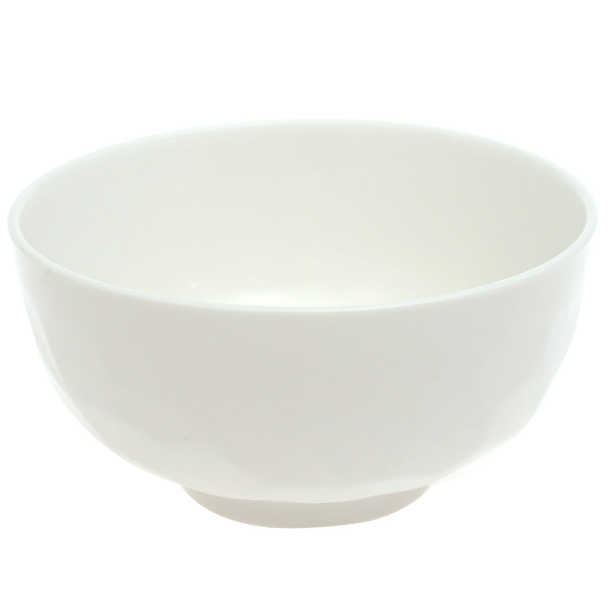 White Ceramic Bowl 5.5 Inch – Classic Minimalist Everyday Serving Bowl - Habitt