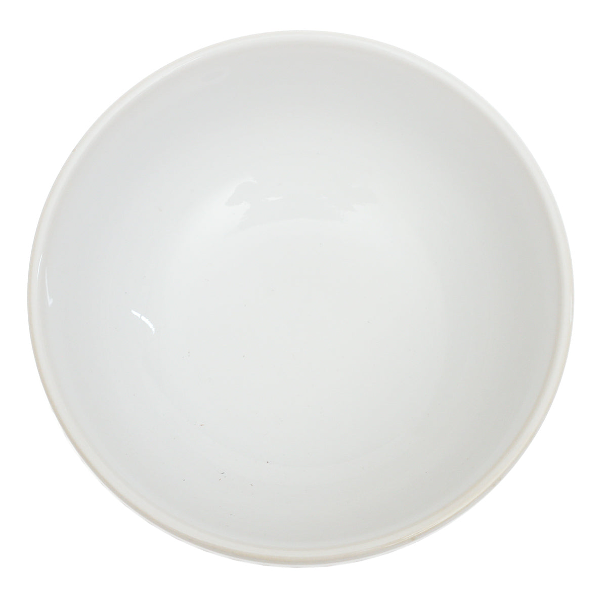White Ceramic Bowl – 6 Inch Minimalist Textured Serving Bowl - Habitt