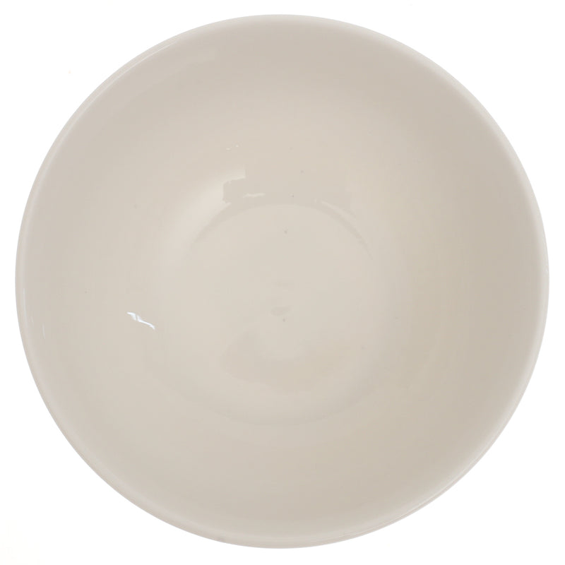 White Serving Bowl – 6 Inch Elegant Table Accent - Habitt