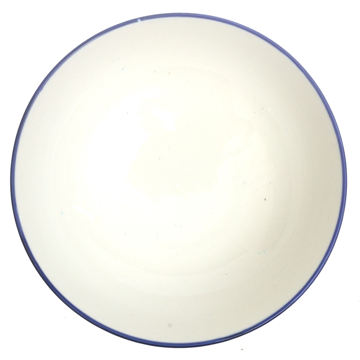 White Ceramic Bowl 7 Inch – Classic Minimalist Everyday Serving Bowl - Habitt