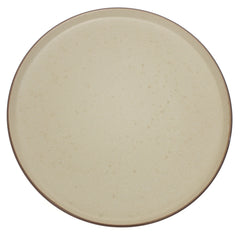 Beige Ceramic Dinner Plate 10.5 Inch – Minimalist Stoneware Tableware