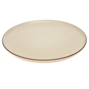Beige Ceramic Dinner Plate 10.5 Inch – Minimalist Stoneware Tableware - Habitt