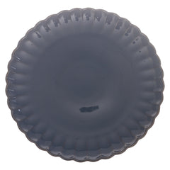 Blue Scalloped Dinner Plate 10.5 Inch – Elegant Ceramic Dining Plate