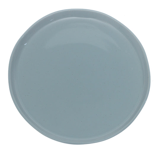 Blue Ceramic Dinner Plate 10.5 Inch – Modern Stoneware Tableware