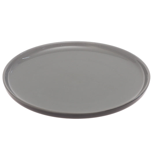 Grey Dinner Plate 10 Inch – Minimalist Solid Color Ceramic Plate