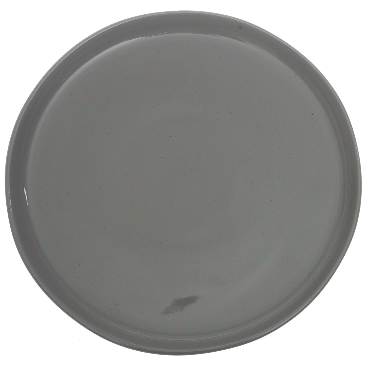 Grey Ceramic Dinner Plate 10.5 Inch – Modern Stoneware Tableware