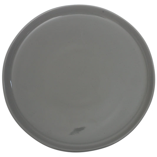 Grey Ceramic Dinner Plate 10.5 Inch – Modern Stoneware Tableware