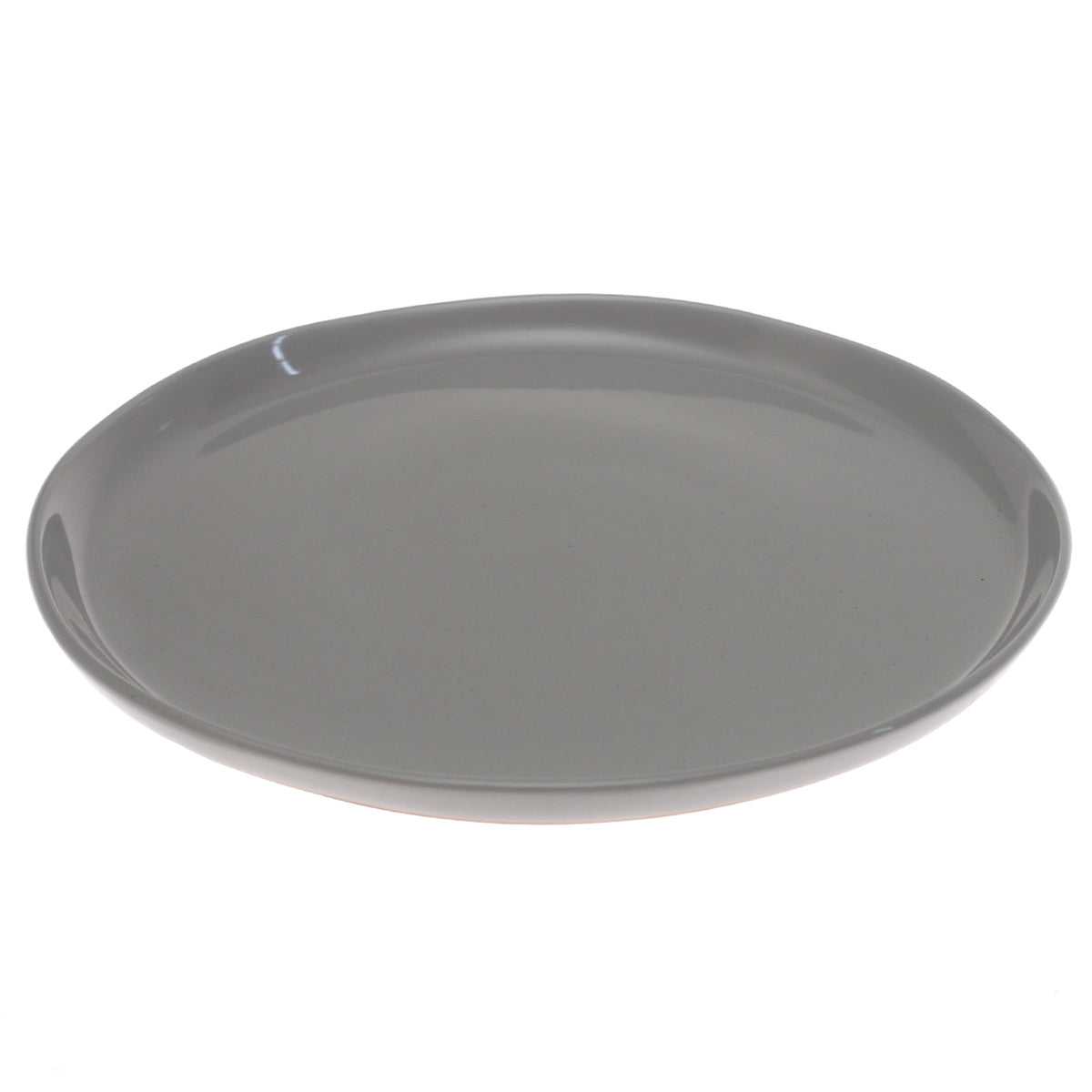 Grey Ceramic Dinner Plate 10.5 Inch – Modern Stoneware Tableware - Habitt