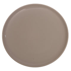 Light Grey Dinner Plate 10 Inch – Modern Solid Ceramic Dining Plate