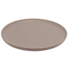 Light Grey Dinner Plate 10 Inch – Modern Solid Ceramic Dining Plate