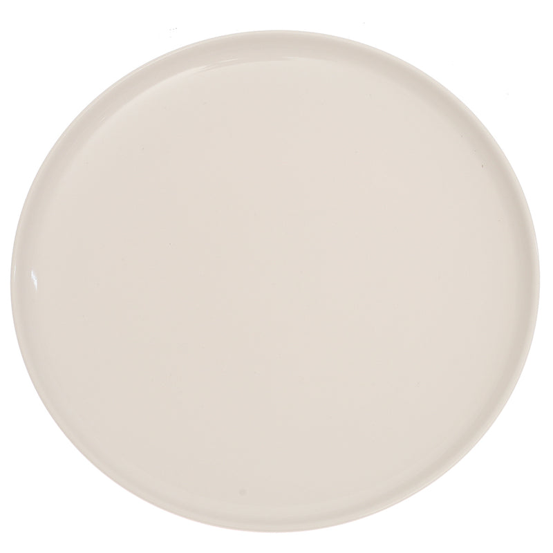 White & Pink Dinner Plate – 10 Inch Food-Safe Plate - Habitt