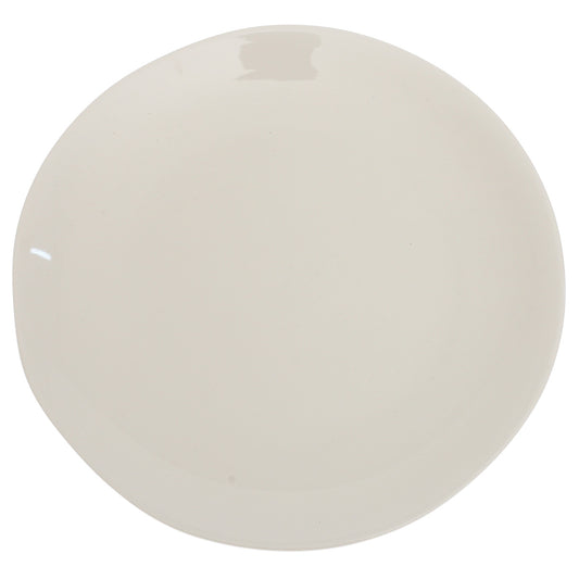 White Dinner Plate 10.5 Inch – Classic Solid Ceramic Dining Plate