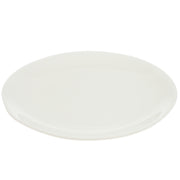 White Dinner Plate 10.5 Inch – Classic Solid Ceramic Dining Plate - Habitt