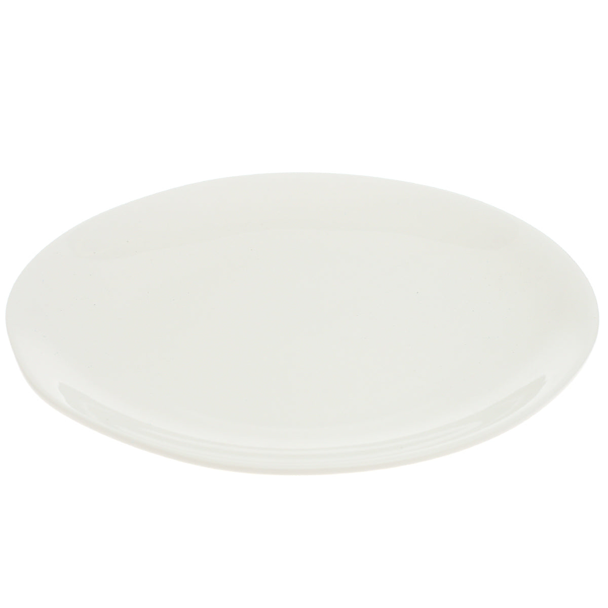 White Dinner Plate 10.5 Inch – Classic Solid Ceramic Dining Plate