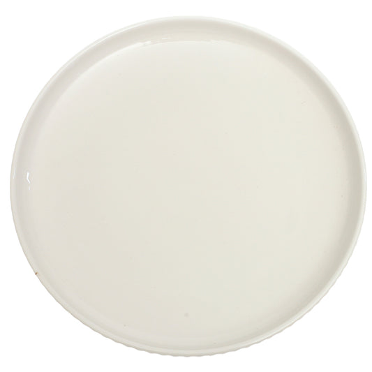 White Dinner Plate – 10.5 Inch Food-Safe Plate