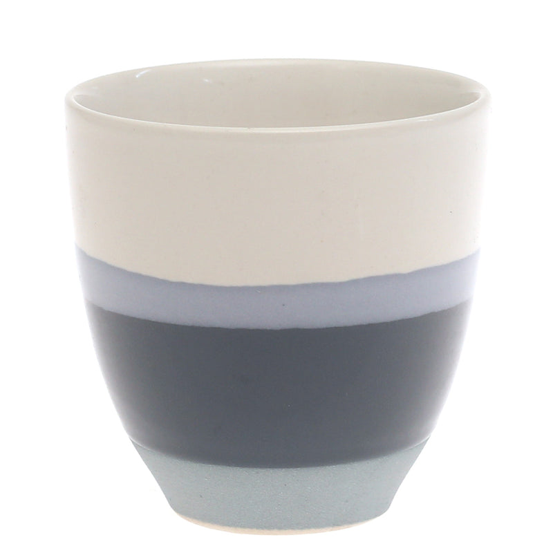 Multi-Color Drinking Glass – 3.5 x 3.5 Inch Food-Safe Glass - Habitt