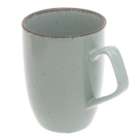 Blue Ceramic Mug with Speckled Glaze – 3 x 4 Inch Coffee & Tea Mug