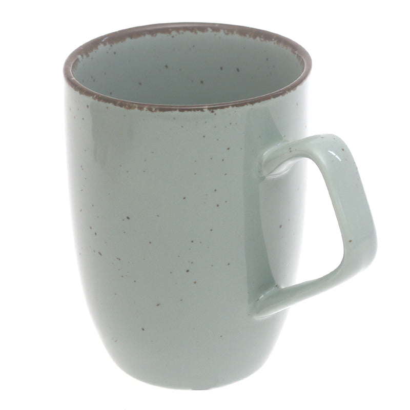 Blue Ceramic Mug with Speckled Glaze – 3 x 4 Inch Coffee & Tea Mug - Habitt