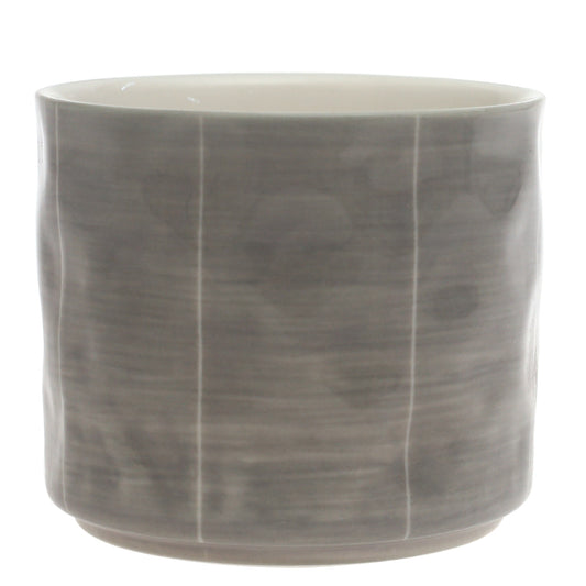 Grey Ceramic Mug 3.25 x 3 Inch – Minimalist Stoneware Coffee Cup