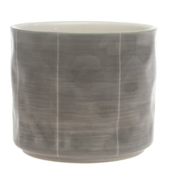 Grey Ceramic Mug 3.25 x 3 Inch – Minimalist Stoneware Coffee Cup